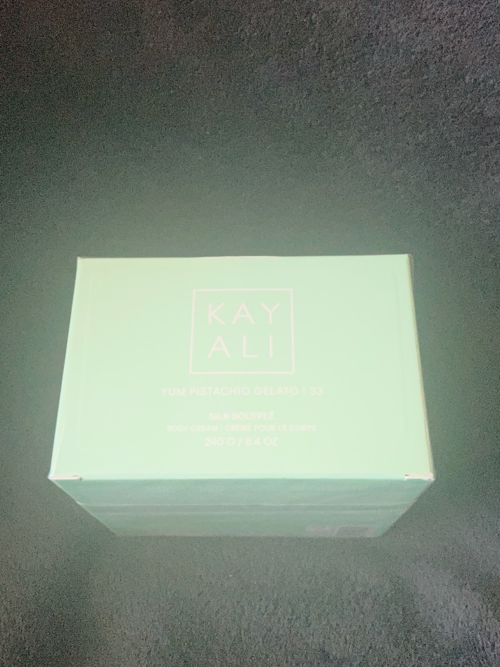 KAYALI Yum Pistachio Gelato Silk Soufflé Body Cream - Mint